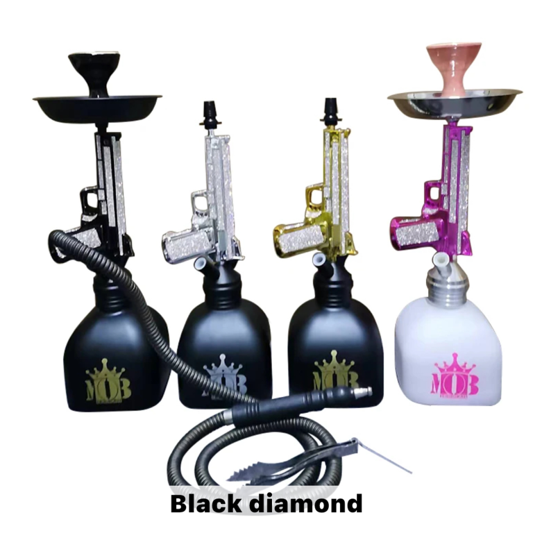 Hookah Pistol Black Luxury